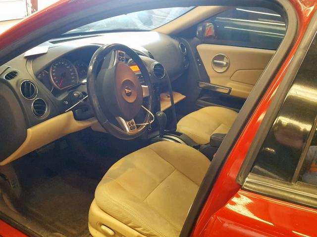 2G2WP552471202937 - 2007 PONTIAC GRAND PRIX RED photo 5