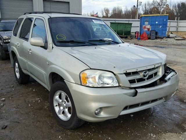 4F2YZ04125KM29440 - 2005 MAZDA TRIBUTE S TAN photo 1