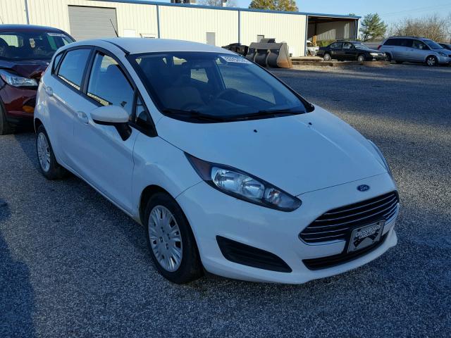 3FADP4TJ8FM122738 - 2015 FORD FIESTA S WHITE photo 1