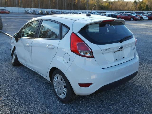 3FADP4TJ8FM122738 - 2015 FORD FIESTA S WHITE photo 3