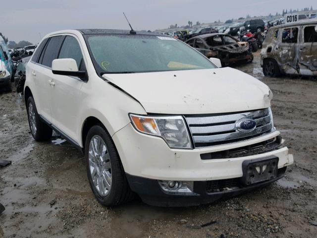 2FMDK49C18BA01891 - 2008 FORD EDGE LIMIT WHITE photo 1