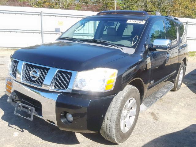 5N1AA08A96N706759 - 2006 NISSAN ARMADA SE BLACK photo 2