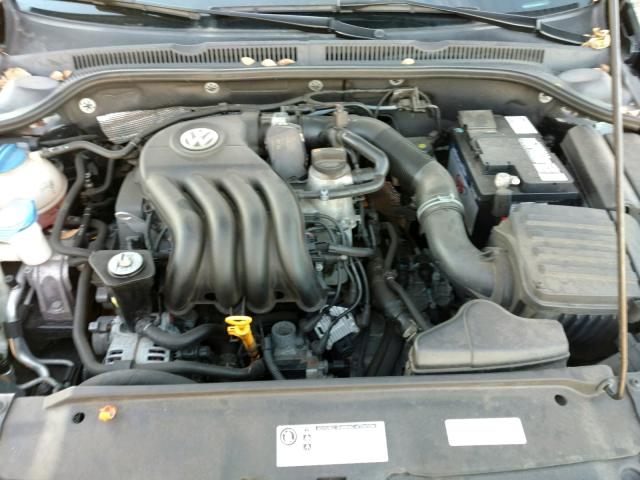 3VW2K7AJ7DM404125 - 2013 VOLKSWAGEN JETTA BASE BLACK photo 7