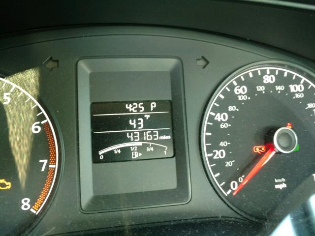 3VW2K7AJ7DM404125 - 2013 VOLKSWAGEN JETTA BASE BLACK photo 8