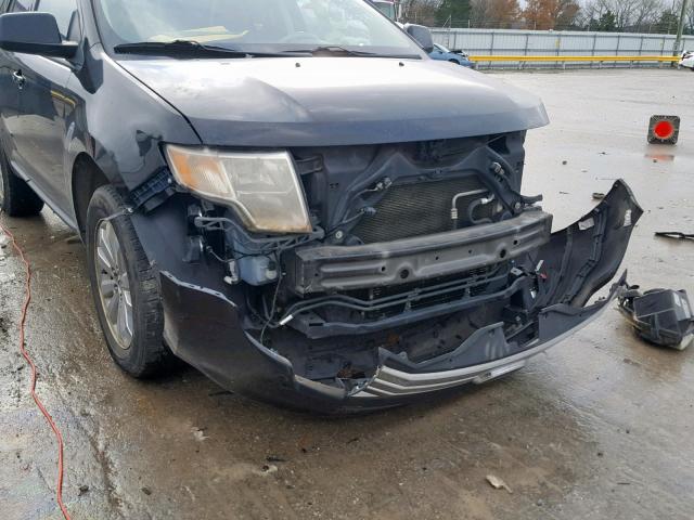 2FMDK38C49BA45381 - 2009 FORD EDGE SEL CHARCOAL photo 9