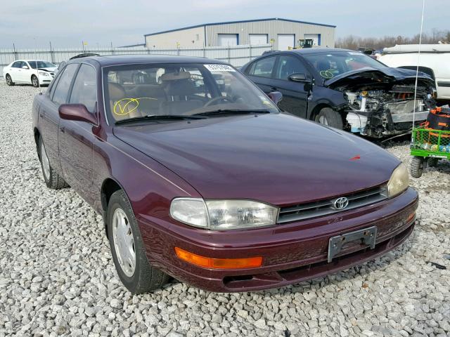 4T1VK13E2PU076590 - 1993 TOYOTA CAMRY XLE MAROON photo 1