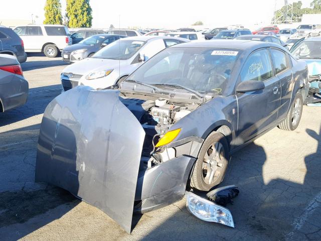 1G8AW12F25Z142051 - 2005 SATURN ION LEVEL BLUE photo 2