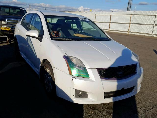 3N1AB6AP3BL685729 - 2011 NISSAN SENTRA 2.0 WHITE photo 1