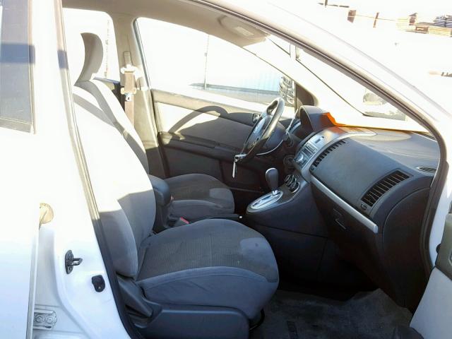 3N1AB6AP3BL685729 - 2011 NISSAN SENTRA 2.0 WHITE photo 5