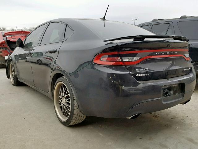 1C3CDFBA0DD107448 - 2013 DODGE DART SXT BLACK photo 3