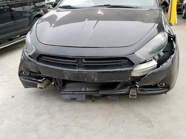 1C3CDFBA0DD107448 - 2013 DODGE DART SXT BLACK photo 9