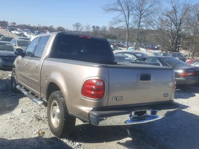 1FTRW07693KB99722 - 2003 FORD F150 SUPER GOLD photo 3