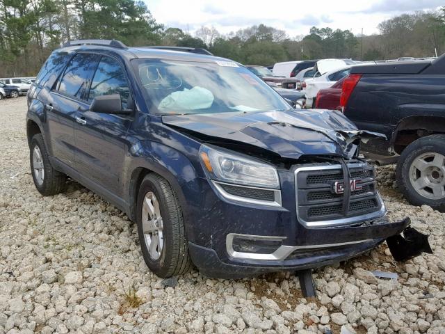 1GKKVPKD2FJ146314 - 2015 GMC ACADIA SLE BLUE photo 1