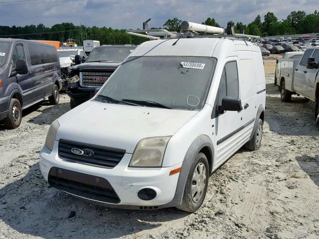 NM0LS7BN3DT134818 - 2013 FORD TRANSIT CO WHITE photo 2