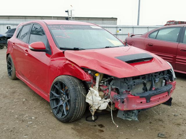 JM1BL1L46C1651071 - 2012 MAZDA SPEED 3 RED photo 1