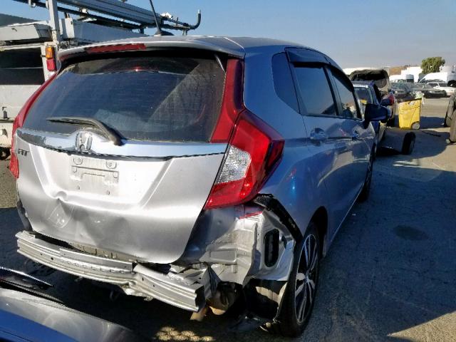 3HGGK5H92JM701020 - 2018 HONDA FIT EX SILVER photo 4