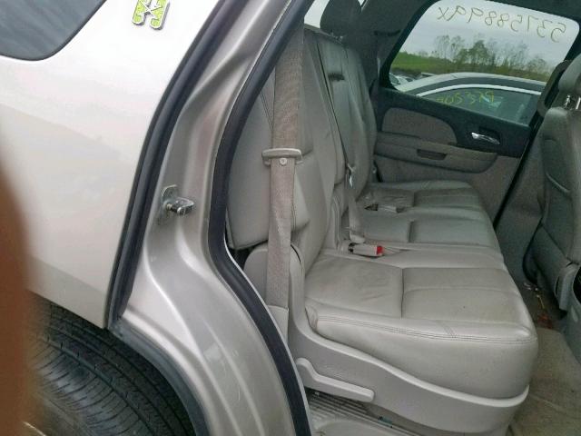 1GKFK13528R239224 - 2008 GMC YUKON HYBR SILVER photo 6