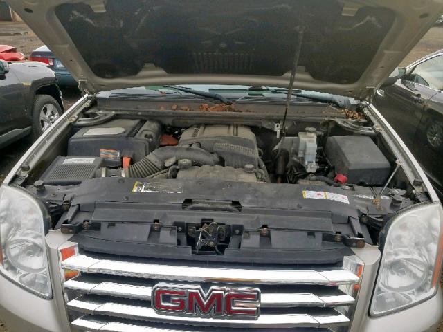 1GKFK13528R239224 - 2008 GMC YUKON HYBR SILVER photo 7