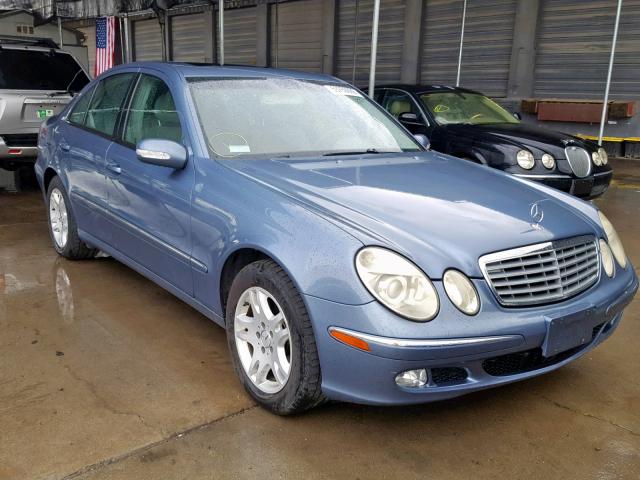 WDBUF65J13A164214 - 2003 MERCEDES-BENZ E 320 BLUE photo 1