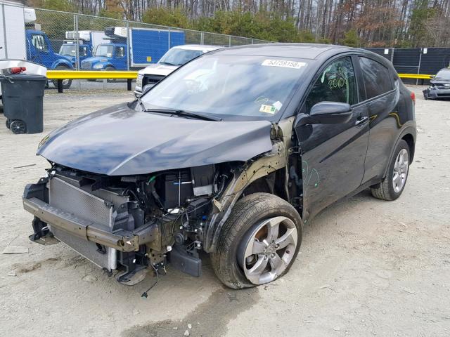 3CZRU6H53HM721267 - 2017 HONDA HR-V EX BLACK photo 2