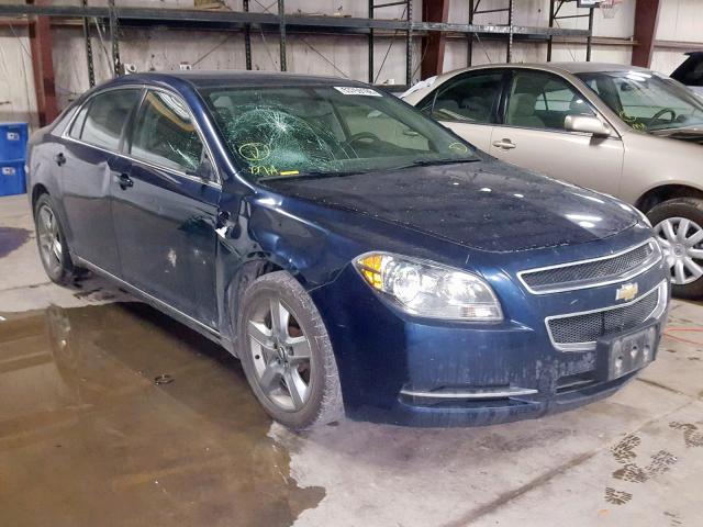 1G1ZH57B384228141 - 2008 CHEVROLET MALIBU 1LT BLUE photo 1