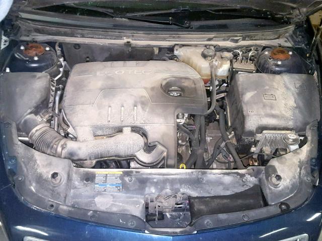 1G1ZH57B384228141 - 2008 CHEVROLET MALIBU 1LT BLUE photo 7
