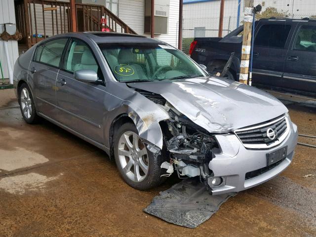 1N4BA41E98C806815 - 2008 NISSAN MAXIMA SE SILVER photo 1