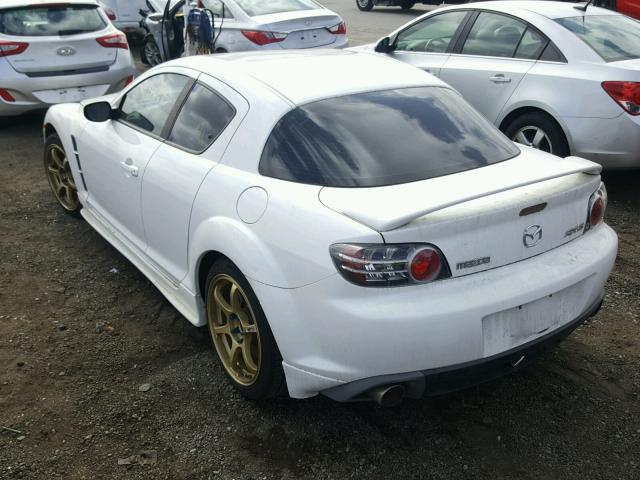 JM1FE173870212236 - 2007 MAZDA RX8 WHITE photo 3