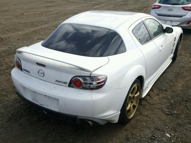 JM1FE173870212236 - 2007 MAZDA RX8 WHITE photo 4