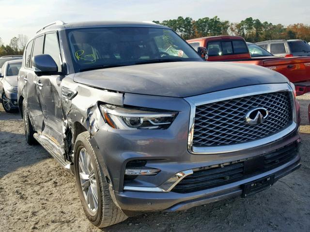 JN8AZ2NF9J9662471 - 2018 INFINITI QX80 BASE GRAY photo 1