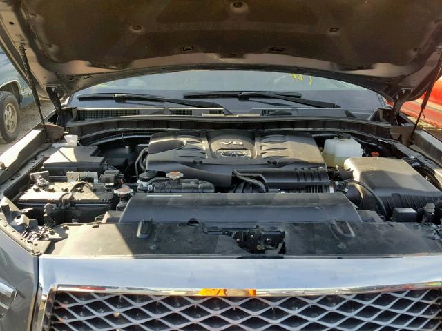 JN8AZ2NF9J9662471 - 2018 INFINITI QX80 BASE GRAY photo 7