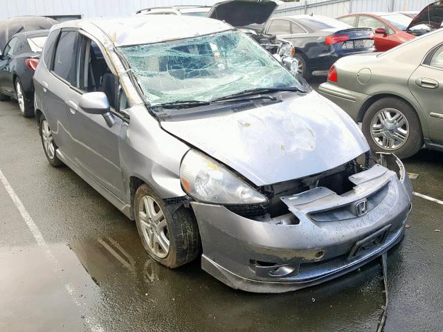 JHMGD38668S069111 - 2008 HONDA FIT SPORT SILVER photo 1