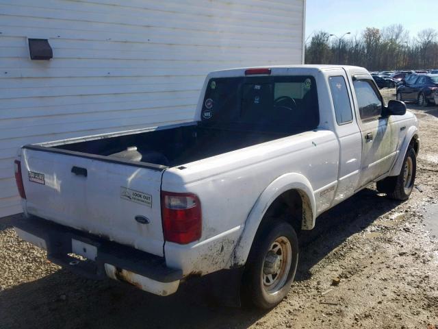 1FTYR14E03TA12964 - 2003 FORD RANGER SUP WHITE photo 4