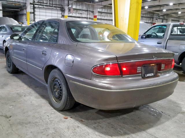 2G4WS52J021278519 - 2002 BUICK CENTURY CU BROWN photo 3