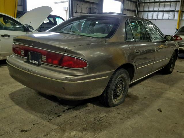 2G4WS52J021278519 - 2002 BUICK CENTURY CU BROWN photo 4