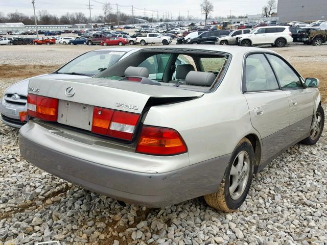 JT8BF22G6V0025701 - 1997 LEXUS ES 300 BEIGE photo 4