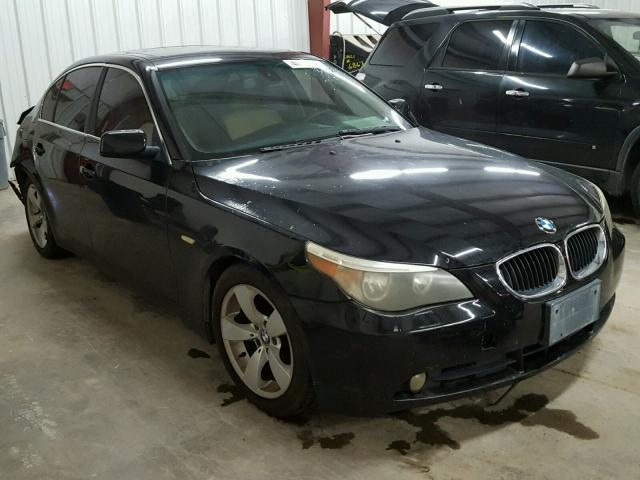 WBANA53545B864162 - 2005 BMW 525 I BLACK photo 1