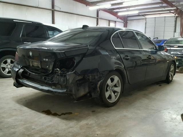 WBANA53545B864162 - 2005 BMW 525 I BLACK photo 4