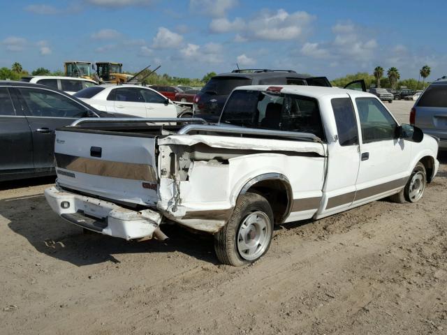 1GTCS19W2Y8240183 - 2000 GMC SONOMA WHITE photo 4