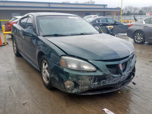2G2WP522841118734 - 2004 PONTIAC GRAND PRIX GREEN photo 1