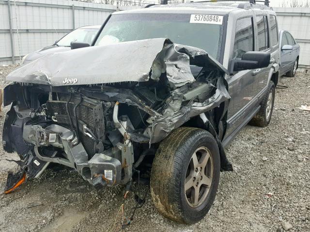 1J8HG48K07C654476 - 2007 JEEP COMMANDER Grafit foto 2