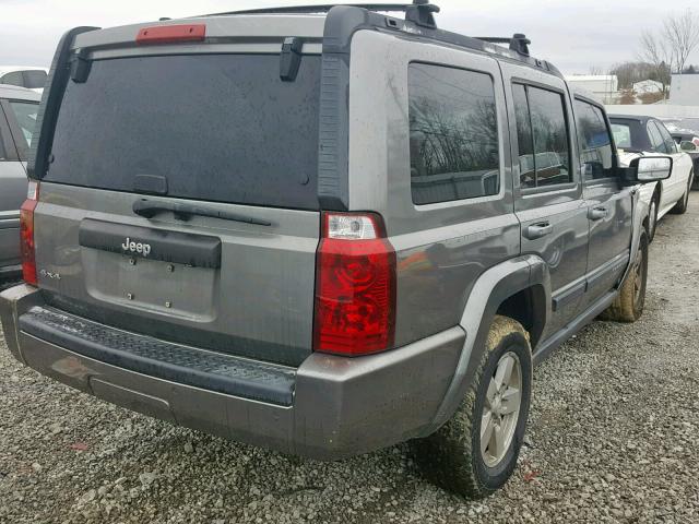1J8HG48K07C654476 - 2007 JEEP COMMANDER Grafit foto 4