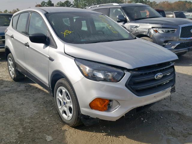 1FMCU0F75JUA17193 - 2018 FORD ESCAPE S SILVER photo 1