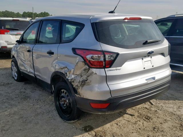 1FMCU0F75JUA17193 - 2018 FORD ESCAPE S SILVER photo 3