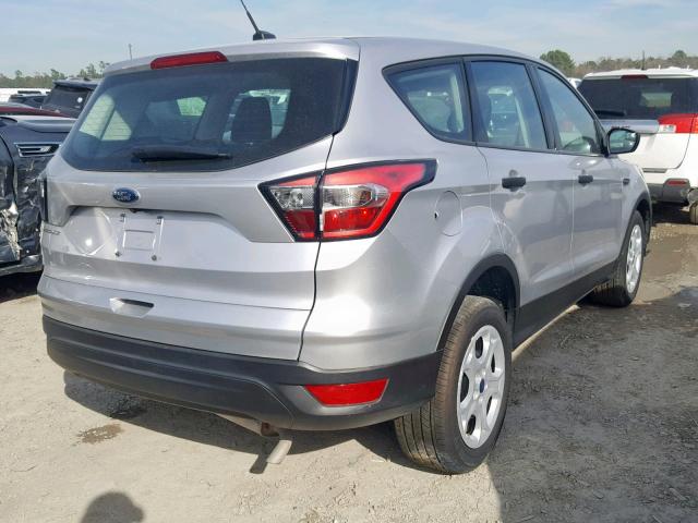 1FMCU0F75JUA17193 - 2018 FORD ESCAPE S SILVER photo 4