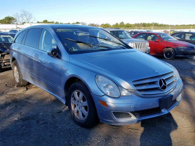 4JGCB65E27A052339 - 2007 MERCEDES-BENZ R 350 BLUE photo 1