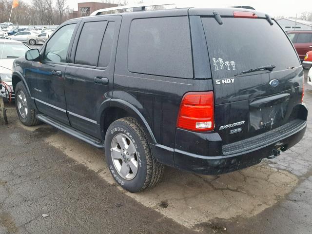 1FMZU65K34UA94877 - 2004 FORD EXPLORER L BLACK photo 3