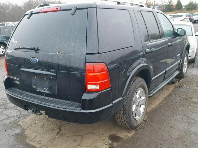 1FMZU65K34UA94877 - 2004 FORD EXPLORER L BLACK photo 4