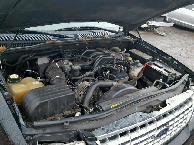 1FMZU65K34UA94877 - 2004 FORD EXPLORER L BLACK photo 7