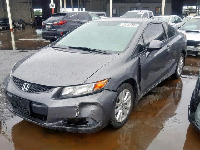 2HGFG3B95CH517783 - 2012 HONDA CIVIC EXL CHARCOAL photo 2